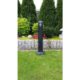 Masca robinet de gradina, cu adaptor furtun, antracit, 90 cm, Itwan - imagine 7