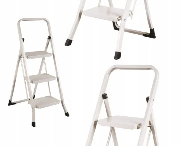 Scara otel, 3 trepte, max 150 kg, 1.15 m - imagine 5