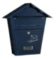 Cutie postala, Damech, albastru, format B5, 37x10.5x36.5 cm - imagine 2