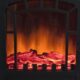 Semineu electric Retro Style, negru, 2000 W, 2 trepte de incalzire - imagine 2