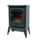 Semineu electric Retro Style, negru, 2000 W, 2 trepte de incalzire
