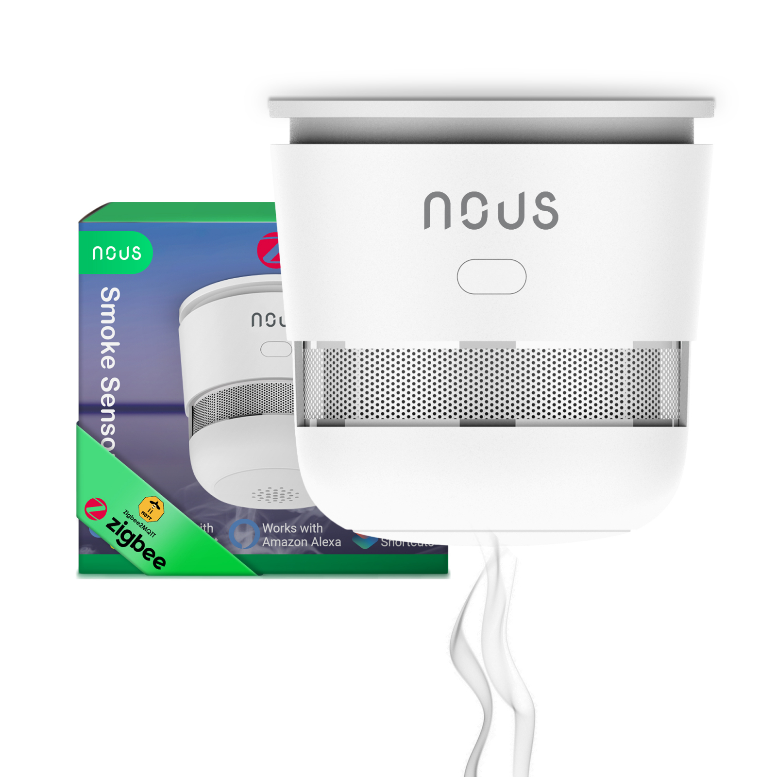 senzor-smart-de-fum-nous-e8-zigbee-993145.jpg Senzor Smart de Fum Nous E8, Zigbee - imagine 1