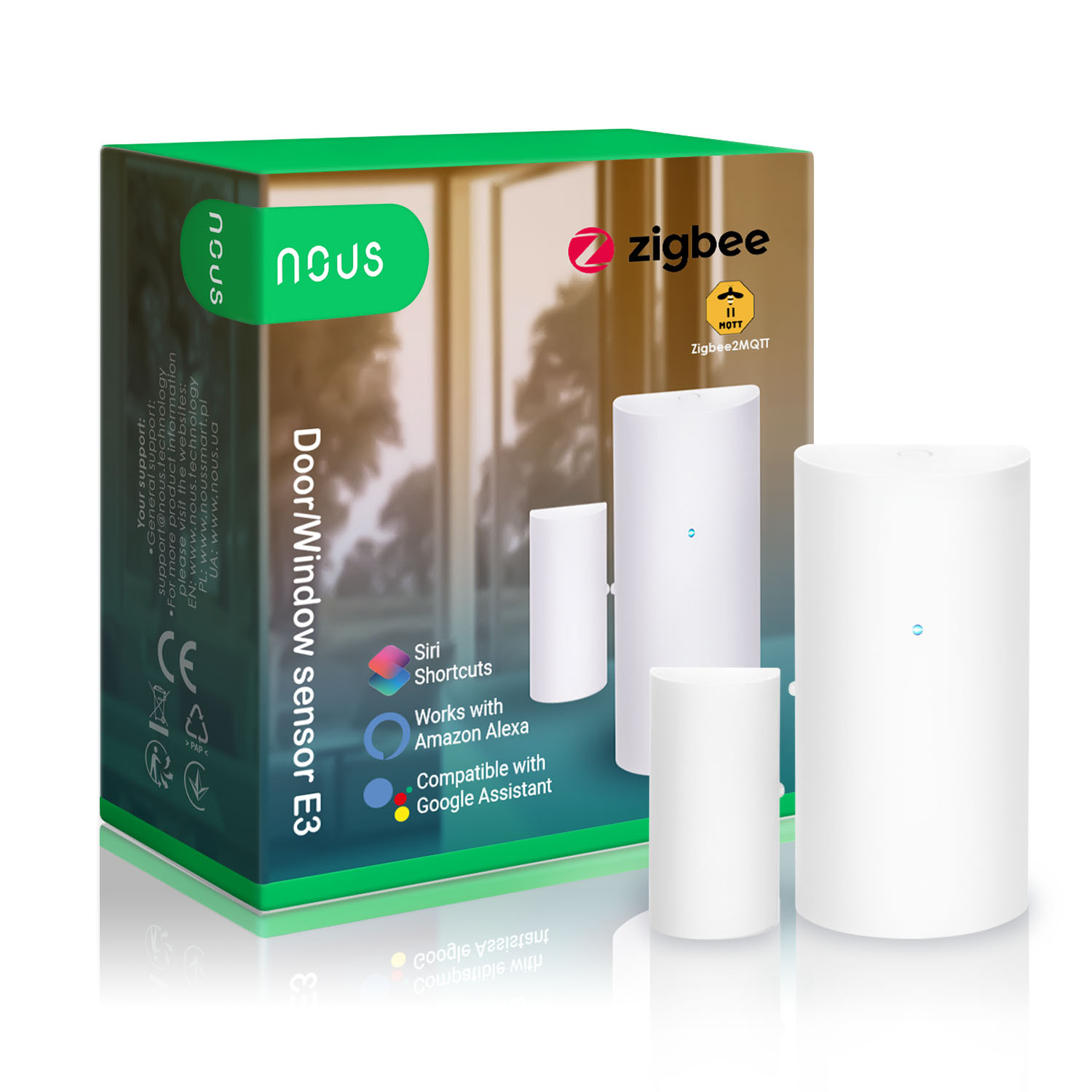 senzor-smart-de-miscare-pir-nous-e2-zigbee-copie-341296.jpg Senzor Smart pentru Usi sau Ferestre NOUS E3, ZigBee - imagine 1