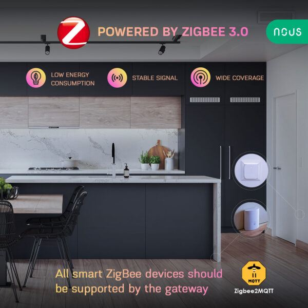 Senzor Smart detectie scurgeri de apa NOUS E4, ZigBee - imagine 4
