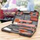 Servieta Gratar Barbecase InnovaGoods 18 Piese, Otel Inoxidabil, Design Compact - imagine 8