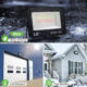 Set 2 proiectoare de podea LED RGB Lepro, Telecomanda , 50W, IP65 waterproof - imagine 3