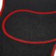 Set covorase auto textile universale, negru/rosu, Carguard, 64 x 44 cm / 44 x 29 cm - imagine 4