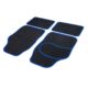 Set covorase auto textile universale, negru/albastru, Carguard, 64 x 44 cm / 44 x 29 cm