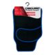 Set covorase auto textile universale, negru/albastru, Carguard, 64 x 44 cm / 44 x 29 cm - imagine 2