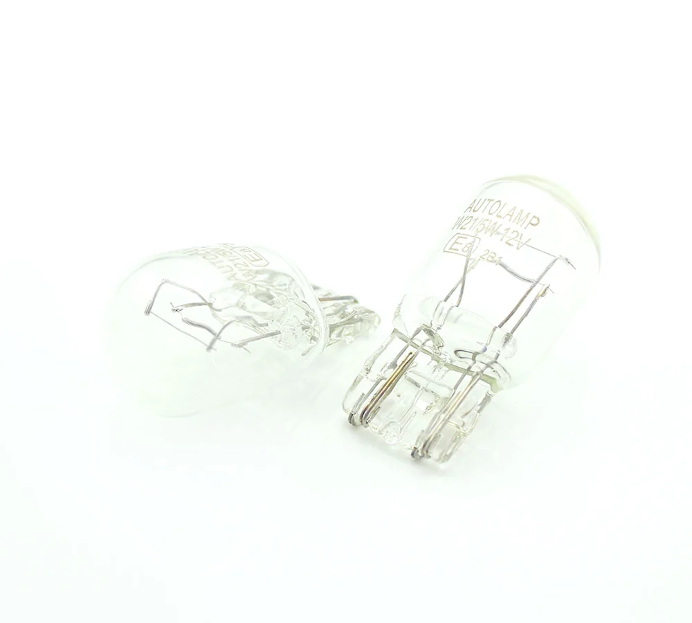 Set 2 becuri W21/5W 12V Carguard, dublu filament