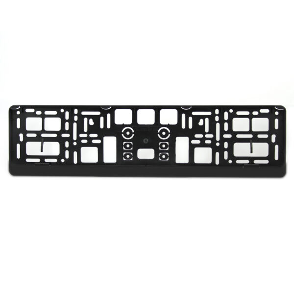 Set 2 suporti Carguard pentru numere de inmatriculare, negru, plastic flexibil - imagine 3