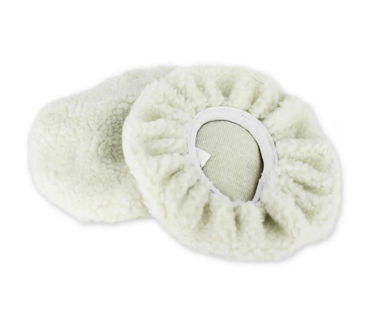 Set 2 calote lustruire din lana Alpin, diametru 18 cm 1 Set 2 calote lustruire din lana Alpin, diametru 18 cm