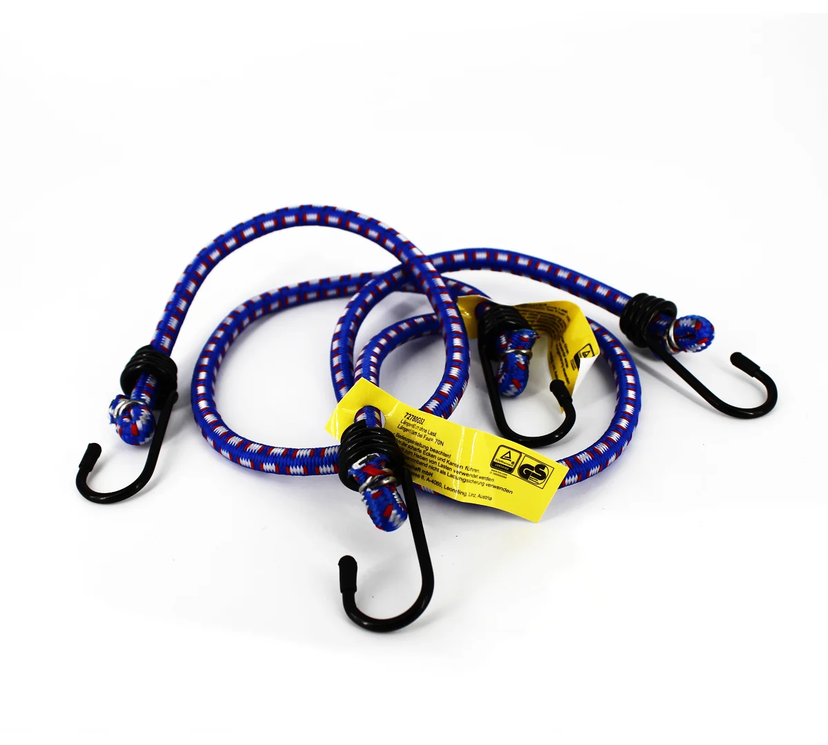 Set 2 cordeline elastice de fixare, 60 cm, 7 kg 1 Set 2 cordeline elastice de fixare, 60 cm, 7 kg