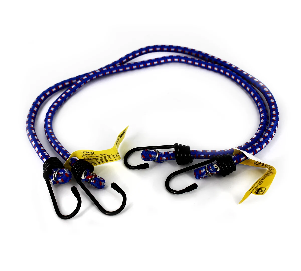 Set 2 cordeline elastice de fixare, 60 cm, 7 kg 2 Set 2 cordeline elastice de fixare, 60 cm, 7 kg