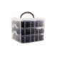 Set de 620 cleme din plastic Carguard, 16 tipuri, 5 unelte incluse