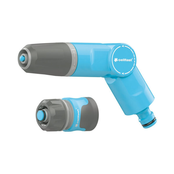 Set duza reglabila Cellfast VARIANT IDEAL, conectori 1 2   - 5 8 - imagine 1