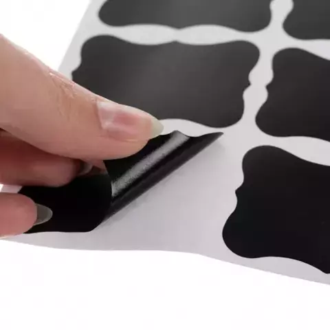 Set etichete autoadezive reutilizabile, 24 bucati, cu marker alb, lavabile, dimensiuni 5x3.5 cm, Negru 2 Set etichete autoadezive reutilizabile, 24 bucati, cu marker alb, lavabile, dimensiuni 5x3.5 cm, Negru