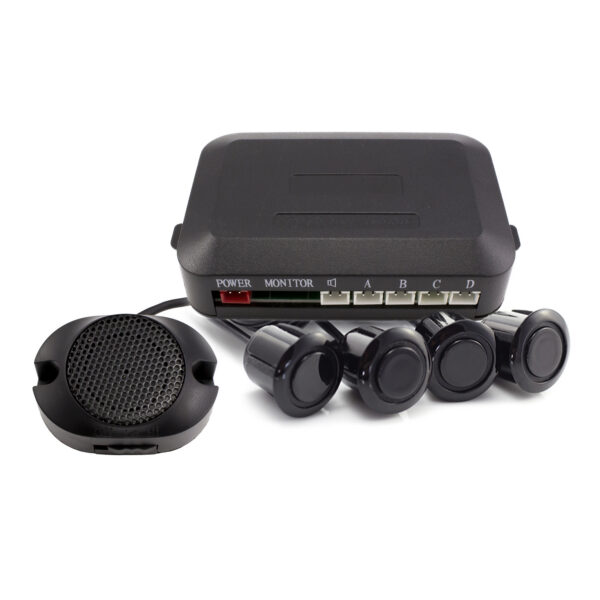 Set senzori de parcare Carguard, semnal acustic, 4 senzori, raza 0-2 m - imagine 1