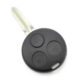 Carcasa cheie pentru Smart, cu 3 butoane, Carguard