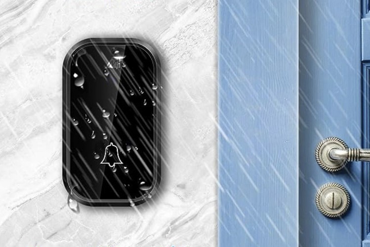 Sonerie fara Fir Wireless Malatec RING, display LCD, 200 m, 52 melodii, Rezistenta la Apa, negru