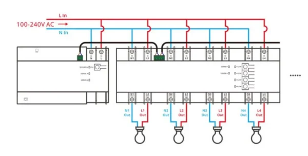 Releu Sonoff SPM Main Unit - unitate centrala - imagine 10