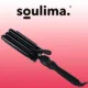 Ondulator ceramic Soulima Hair Waver, 3 tuburi de curling, temperatura reglabila, dispaly LCD, 120W - imagine 16