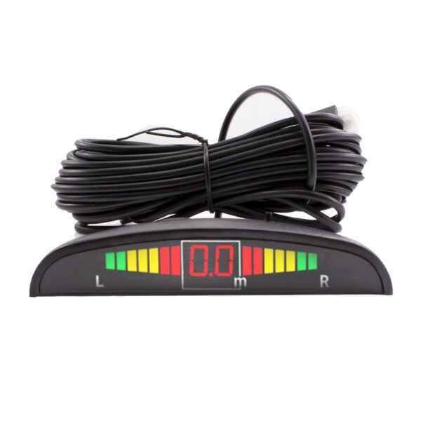 Set senzori de parcare Carguard, afisaj LED si semnal acustic, 4 senzori, raza 0-2 m - imagine 2