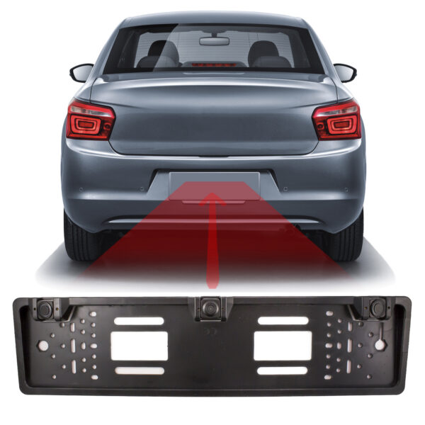 Camera si senzori de parcare Carguard, 170°, IP67, 12V - imagine 1