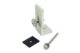 Suport "L" pentru fixare panou fotovoltaic pe acoperis de tabla, aluminiu 6005-T5, kit complet