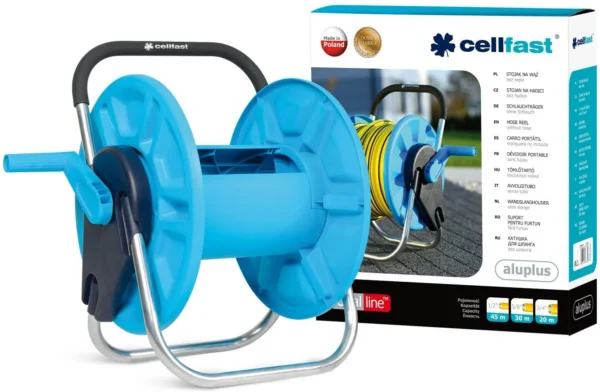 Tambur pentru furtun de gradina Cellfast ALUPLUS, 1/2 , 60m - imagine 2