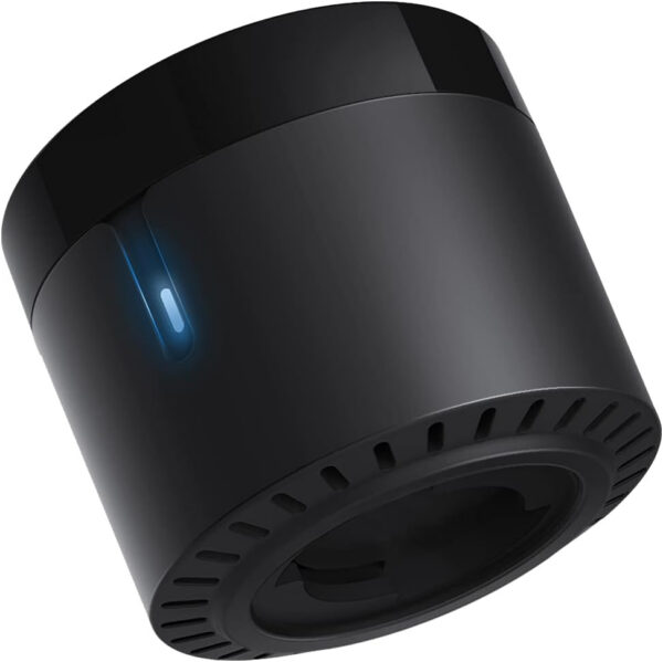 Telecomanda universala inteligenta BroadLink RM4 Mini, control IR, Wireless, 4G, compatibil Android iOS, Alexa Google Assistant, pentru aer conditionat, televizor, sistem audio - imagine 1