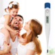 Termometru digital cu afisaj electronic, avertizare sonora, baterie inclusa - imagine 2
