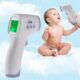 Termometru digital cu infrarosu TD4 non-contact, multifunctional, display in 3 culori - imagine 5