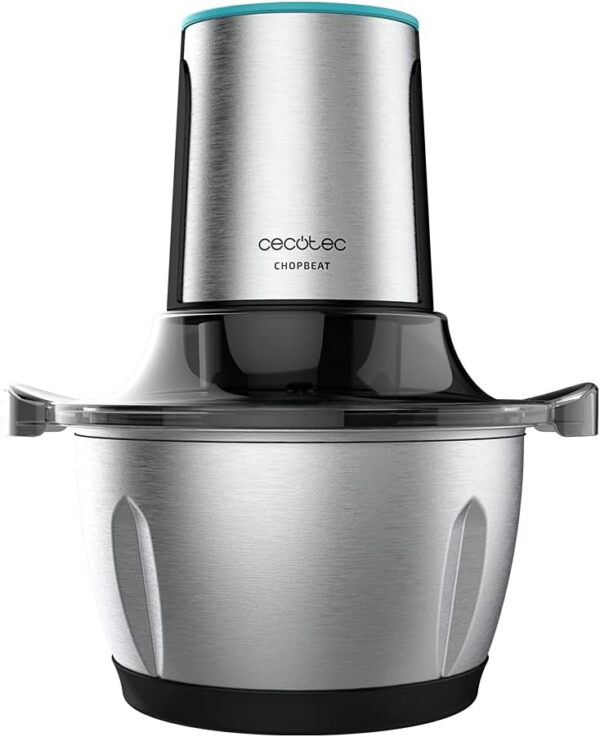 tocator-cecotec-titanglass-1000-400w-1-l-vas-sticla-viteza-reglabila-copie-989500.jpg Tocator Cecotec ChopBeat 1500 TitanBlack, 600W, 1.5 l, Lame titan, Vas Inox, 2 viteze - imagine 1