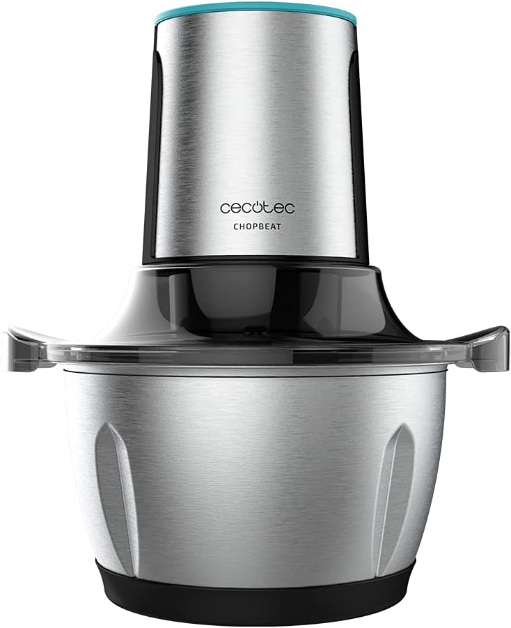 tocator-cecotec-titanglass-1000-400w-1-l-vas-sticla-viteza-reglabila-copie-989500.jpg Tocator Cecotec ChopBeat 1500 TitanBlack, 600W, 1.5 l, Lame titan, Vas Inox, 2 viteze - imagine 1