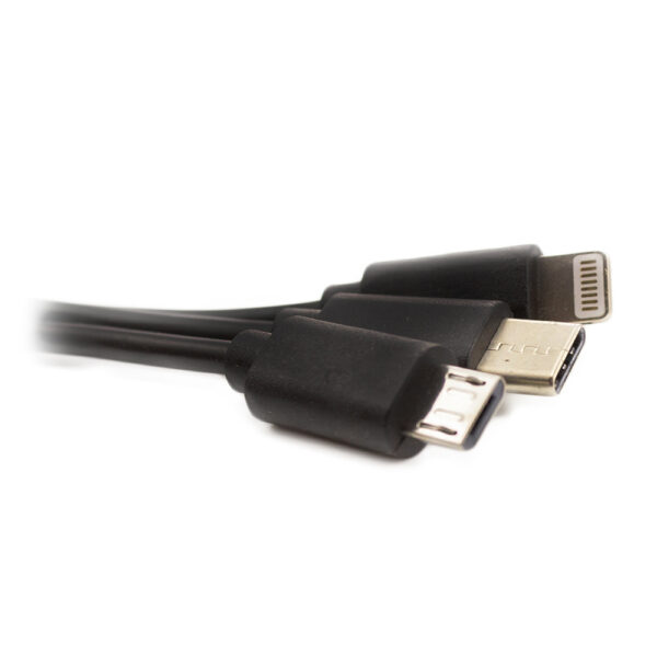 Incarcator auto universal Carguard, Type-C, Micro-USB, Lightning, 2100mA - imagine 6