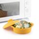 Vas de gatit cu abur multifunctional din silicon cu retete Silicotte InnovaGoods, - imagine 8
