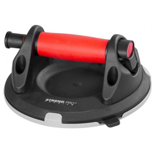 Ventuza pentru transport si montat parbrize, geamuri, placi marmura, granit, cu manometru, max 150 kg - imagine 2
