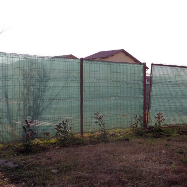 Plasa de umbrire, HDPE, 140 g/mp, grad de umbrire 85%, verde, 25x1 m - imagine 5