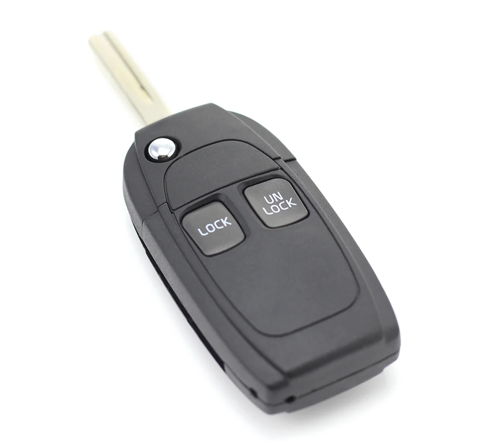Carcasa cheie tip briceag pentru Volvo, cu 2 butoane, Carguard