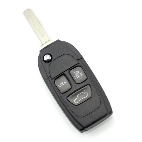 Carcasa cheie tip briceag pentru Volvo, cu 3 butoane, Carguard - imagine 1
