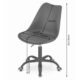Scaun de birou, Artool, Andria, rotativ, PP, negru, 56.5x56.5x83.5-96 cm - imagine 6