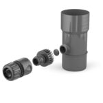 Colector de apa de ploaie Cellfast BRYZA 90 mm - Gri