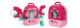 Set ghiozdan jucarie 3 in 1 Rovo 997-2, Spital Pisica, Veterinar, 59 piese - Roz - imagine 8