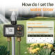 Programator automat pentru irigare Diivoo DI-WT21M-EUGN, 2 zone, IPX5, functie Rain Delay - imagine 4