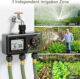 Programator automat pentru irigare Diivoo WT10M-GN, 3 zone, IP54, functie Rain Delay - imagine 3