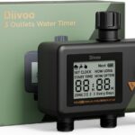 Programator automat pentru irigare Diivoo WT10M-GN, 3 zone, IP54, functie Rain Delay