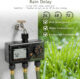 Programator automat pentru irigare Diivoo WT10M-GN, 3 zone, IP54, functie Rain Delay - imagine 7
