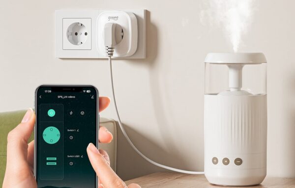 Priza inteligenta WiFi Gosund SP6,16A, USB USB-C, Bluetooth, Monitorizare consum energie - imagine 7