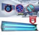 Lampa bactericida uvc orientabila cu reflector, 2x55w, pentru sterilizare, 60 mp, ip20 - imagine 8